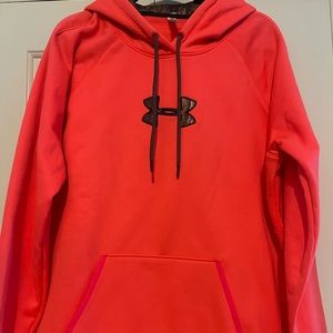 Under Armor Neon Pink Hoodie